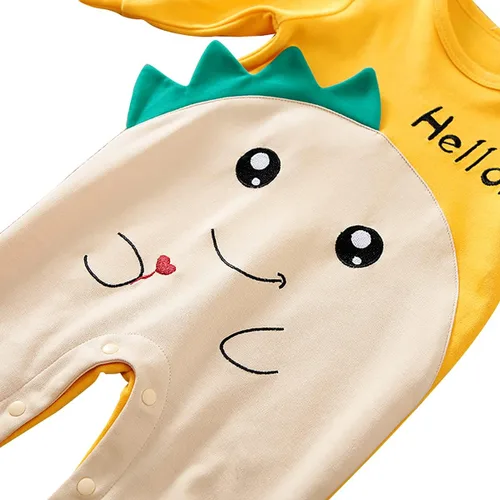 Vista 3 de Mameluco unisex de 2 piezas para bebé recién nacido y niña