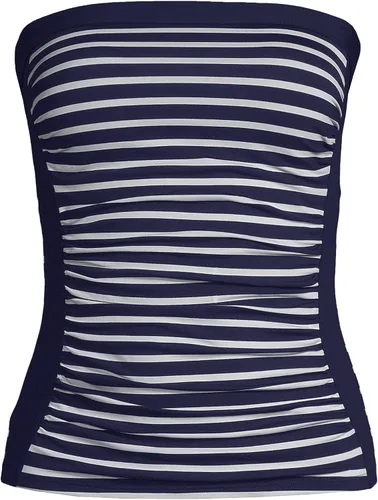 Vista 5 de Lands End Traje de baño largo resistente al cloro para mujer con correas ajustables extraíbles