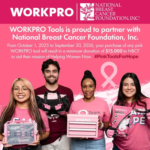 Vista 7 de WORKPRO Juego de alicates de 3 piezas, juego de herramientas rosa que incluye alicates de punta fina, alicates de corte diagonal y alicates de junta