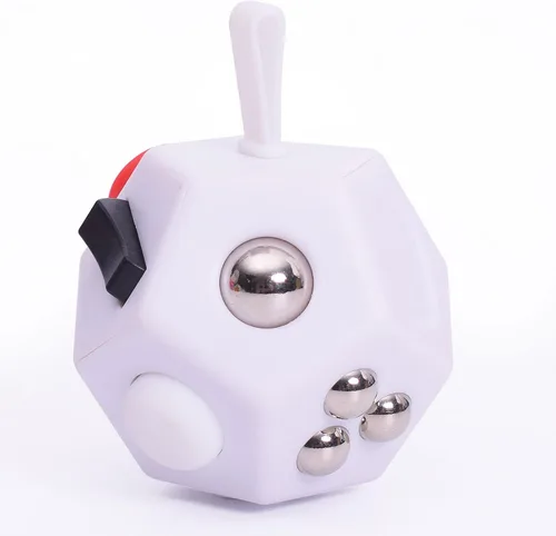 Vista 13 de UOOEFUN Mini Cubo de Juguetes Fidget, Cubo de Juguetes de 12 Lados para Aliviar el Estrés, Ansiedad, Depresión, Autismo para Niños y Adultos, Mejora