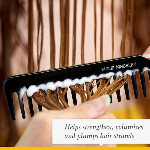 Vista 3 de PHILIP KINGSLEY Acondicionador sin peso para culturismo Acondicionador voluminizador para cabello corto, fino, fino, plano, Flyaway Hidrata