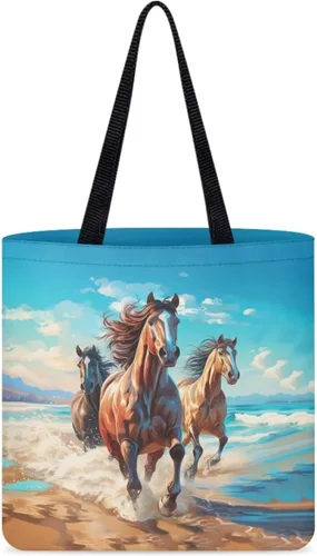 Vista 29 de Upetstory Bolsa de lona reutilizable para compras de comestibles