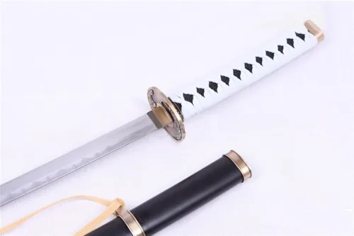 Vista 7 de Dream2Reality Cosplay Devil May Cry Vergil Yamato Réplica Espada 1065 Acero de Alto Carbono Hecho a Mano Completo Tang Katana