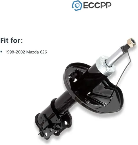 Vista 4 de ECCPP - Juego de 2 amortiguadores delanteros para Mazda 1998 1999 2000 2001 2002 para Mazda 626 334401 334402 Auto Shocks Sets Struts Kits