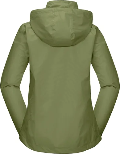 Vista 2 de Little Donkey Andy Womens Waterproof Rain Jacket Lightweight Outdoor Windbreaker Rain Coat Shell for Hiking, Travel