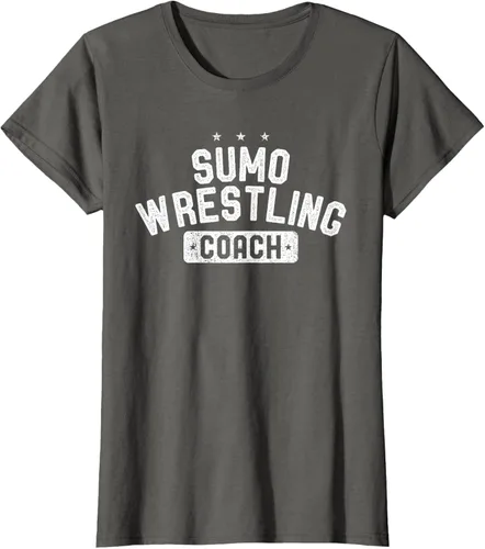 Vista 9 de Camiseta vintage de lucha libre Sumo Entrenador de lucha libre, Negro, S