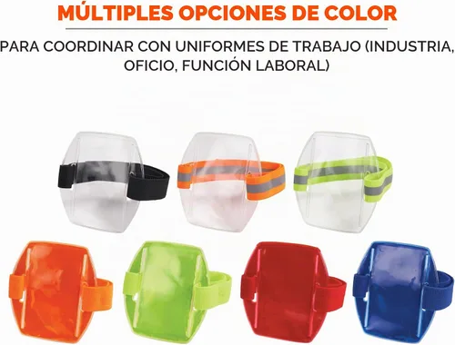 Vista 5 de Ergodyne Squids 3386 - Soporte de vinilo para identificación o insignia