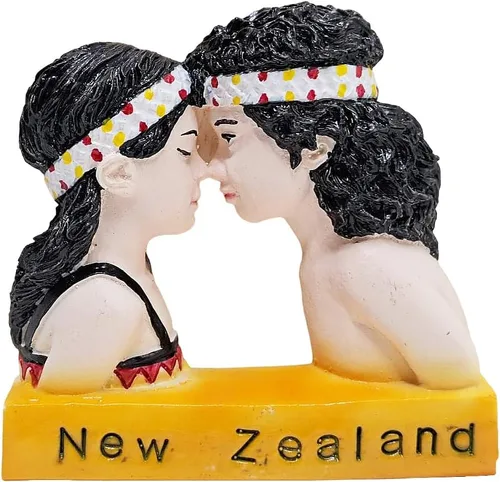 Vista 6 de WitnyStore Tiny Kiwi Flightless Bird Nueva Zelanda Australia Oceanía Atracciones Turísticas Resina Refrigerador Imán Viajero Recuerdo Regalo Memento