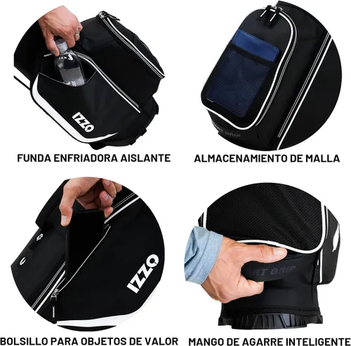 Vista 6 de Izzo Ultra Lite Bolsa de golf con soporte