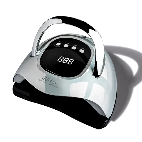 Vista 8 de Luz UV para Uñas 288W Lámpara de Uñas con 63 cuentas LED para esmalte de gel con pantalla LCD, sensor automático y 4 ajustes de temporizador