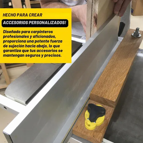 Vista 4 de Magswitch MagJig 60 Abrazadera de Base Magnética para Carpintería y Soldadura para Suministros de Trabajo en Madera, Accesorios, Herramientas