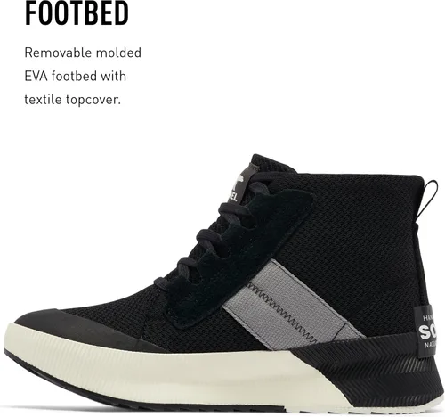 Vista 4 de Sorel Out N About III Mid - Zapatos impermeables para mujer