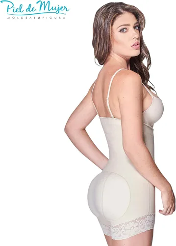 Vista 2 de Fajas moldeadoras para mujer, fajas colombianas con control de abdomen para mujer