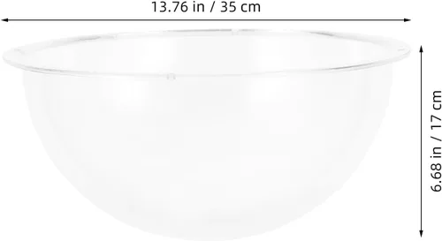 Vista 2 de Cubierta de cúpula acrílica para marco de escalada de gatos, accesorios transparentes para nido de cápsulas, 13.78 pulgadas para interiores, cama