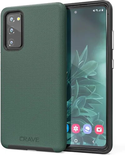 Vista 22 de Crave Dual Guard para Samsung Galaxy S20 FE Funda, Funda de protección a prueba de golpes de doble capa para Samsung Galaxy S20 FE, S20 FE 5G - Aqua