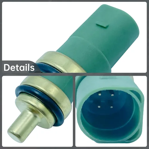 Vista 4 de Sensor de temperatura del refrigerante compatible con Vw Passat Beetle Golf Jetta Cabrio A4 S6 TT A6 S4 RS4 RS6 A8 S8 1998 1999 2000 2001 2002 2003