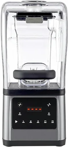 Vista 8 de Máquina comercial de granizado de hielo, mini máquina de jugo granizado de 2200 W con gran capacidad de 1.6 L y mango antideslizante, diseño sellado