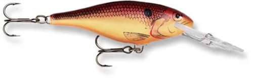 Vista 4 de Rapala Shad Rap 07 señuelos de pesca.