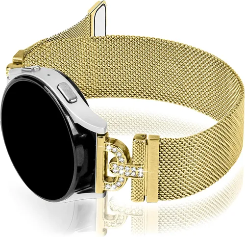 Vista 10 de JOYOZY Bandas magnéticas compatibles con Samsung Galaxy Watch 7/FE/5/6/4 de 40 mm/44 mm/Galaxy Watch 5 Pro de 45 mm/Galaxy Watch 4/6 Classic de 42