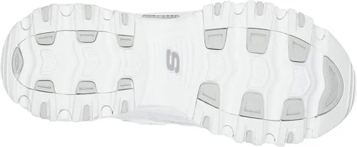 Vista 7 de Skechers D'lites Fresh Start - Tenis de espuma viscoelástica con cordones para mujer