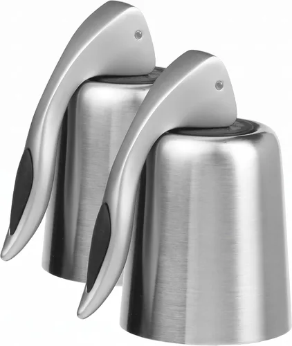 Vista 8 de OGGI Corchos de vino en forma de T, juego de 2 tapones para botellas de vino, tapones de corcho para botellas de vino, reutilizables y de bajo