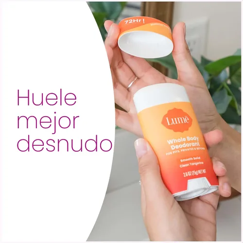 Vista 8 de Lume Set de regalo para el cuidado de la piel para mujeres, paquete de iniciación de desodorante de cuerpo entero - Barra sólida suave, tubo