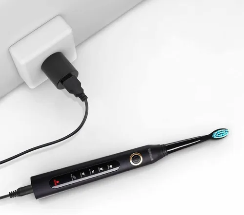 Vista 3 de Cable de carga para cepillo de dientes eléctrico Fairywill Sonic - Cable de carga negro Cable USB de repuesto, 5 pies