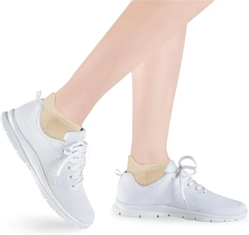 Vista 6 de Cozi Foot Calcetines tobilleros para mujer 10 pares de tela suave de algodón