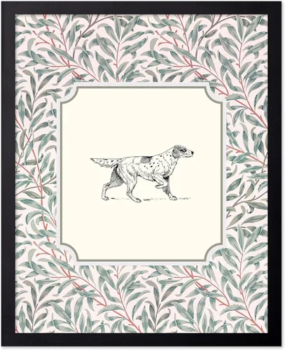 Vista 72 de Poster Master Póster Vintage de Cocker Spaniel Inglés - Impronta Retro de Perro - Arte Floral - Arte de Cachorros - Arte para Amantes de Animales
