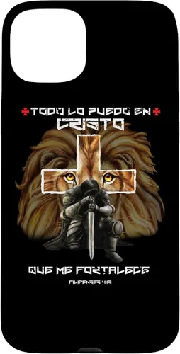 Vista 9 de Funda para iPhone 11 Pro Max Filipenses 4 13 Versos Biblicos English Regalos Cristianos