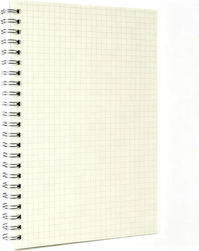 Vista 9 de Smilo Paquete de 1 cuaderno en espiral A5 en blanco de 160 páginas con tapa dura transparente de 100 GSM, papel grueso para bocetos, escritura