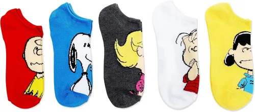 Vista 4 de Peanuts - Calcetines invisibles para mujer