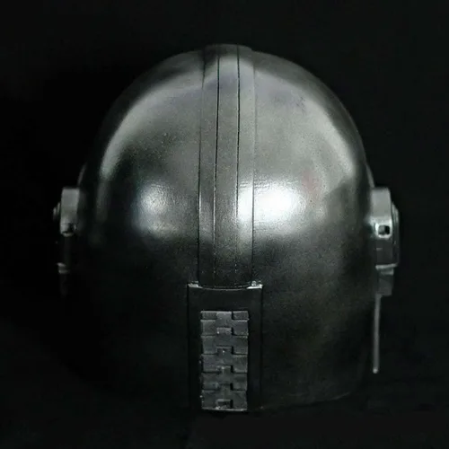 Vista 4 de NauticalMart Casco mandaloriano de acero, casco medieval para disfraz de Halloween, teatro, juego de rol, casco de armadura, gran artículo