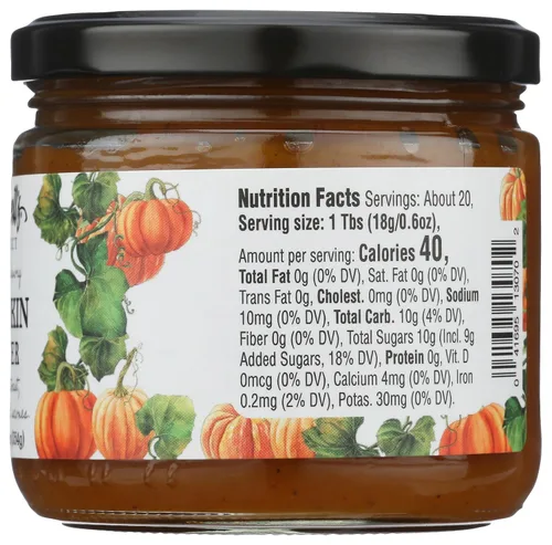 Vista 2 de Braswell's Mantequilla de calabaza gourmet: lote pequeño, especialidad reconocida, fabricada en Estados Unidos, desde 1946 (12.5 onzas)