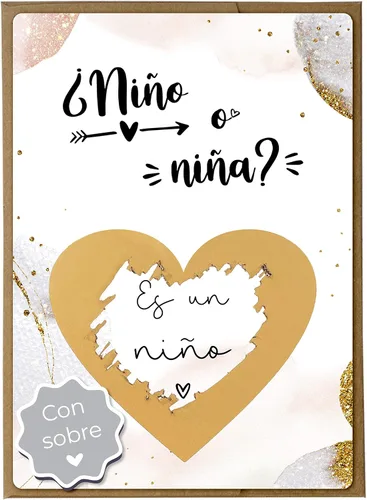 Vista 15 de Joli Coon Tarjeta de rascar Vas a ser abuela con sobre - Anunciar embarazo abuela