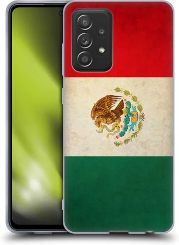 Vista 11 de Head Case Designs Australia Australian Vintage Flags - Funda de gel suave compatible con Galaxy A52 / A52s / 5G (2021)