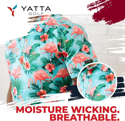 Vista 4 de YATTA GOLF Standout Performance - Polos de golf para hombre