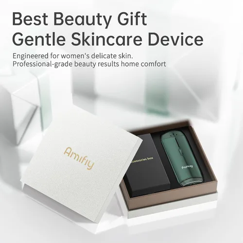 Vista 9 de Dispositivo de Depilación IPL de Enfriamiento por Hielo Amifiy para Uso Doméstico, Máquina de Depilación Láser Indolora para Mujeres y Hombres, 3