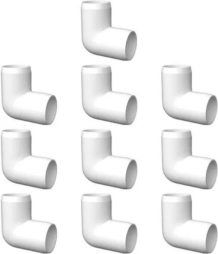 Vista 11 de Accesorios de PVC de 1 pulgada (paquete de 10) de 3 vías (paquete de 10) para muebles, conector de codo de 1 pulgada, resistente para muebles