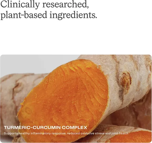 Vista 5 de Humann Suplemento masticable de cúrcuma – Complejo de curcumina de alta absorción clínicamente estudiado – sabor cítrico naranja – de SuperBeets