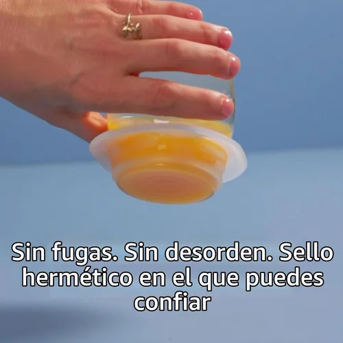 Vista 3 de Stasher Tapas elásticas de silicona reutilizables de alta calidad