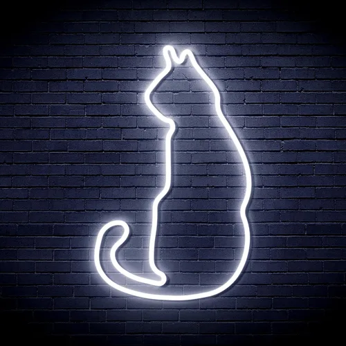 Vista 15 de ADVPRO Cat Flex Silicone LED Neon Sign - Blue - st16s32-fnu0083-b