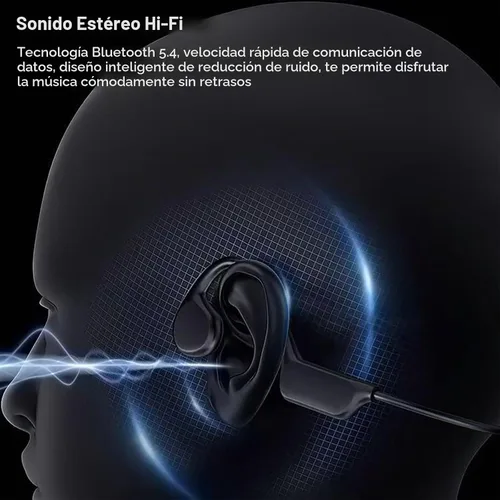 Vista 3 de Auriculares deportivos de conducción ósea Auriculares inalámbricos