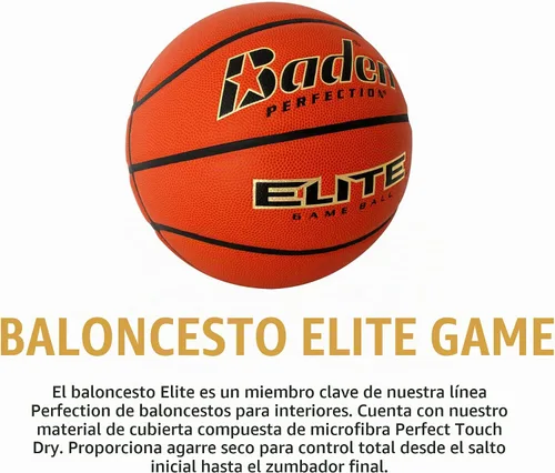 Vista 2 de Baden Elite Composite Indoor Game Basketball