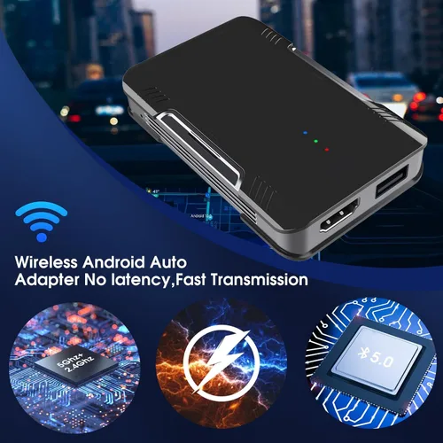 Vista 7 de Magic CarPlay Box 3.0 Max, CarPlay AI Box Soporte YouTube/Netflix/Hulu, etc., Qualcomm Multi-Core Android System Multimedia Video Box