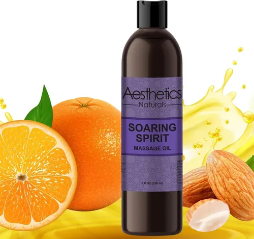 Vista 9 de Aceite de masaje Aesthetic Naturals (desintoxicación de jengibre)