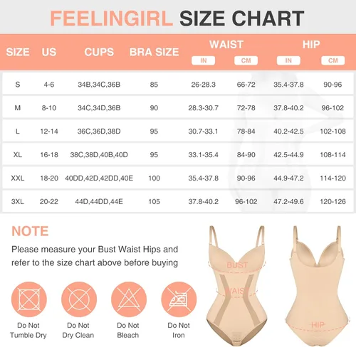Vista 6 de FeelinGirl Body moldeador de tanga para mujer, control de abdomen, moldeador de cuerpo, fajas colombianas, corsé de entrenamiento de cintura