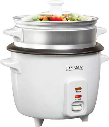 Vista 4 de Tayama Arrocera de 3 tazas con vaporizador
