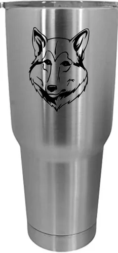 Vista 329 de Cairn Terrier - Vaso grabado con temática de perro, 30 onzas
