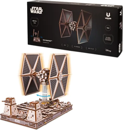 Vista 11 de UGEARS Star Wars ™ Luke Skywalker's X-Wing Starfighter™ Rompecabezas 3D